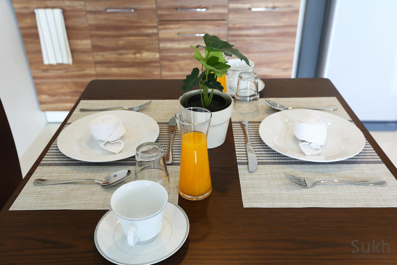 สุข เซอร์วิซ อพาร์ตเมนต์ Aparthotel บ้านคอหงส์ ภายนอก รูปภาพ