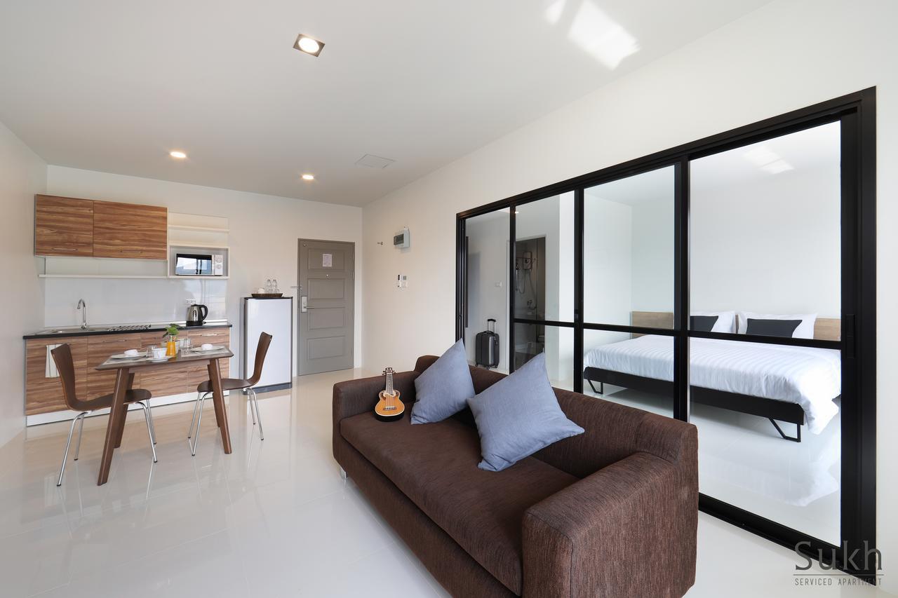 สุข เซอร์วิซ อพาร์ตเมนต์ Aparthotel บ้านคอหงส์ ภายนอก รูปภาพ